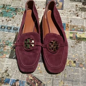 Tory Burch Suede Loafer Flats Size 9.5